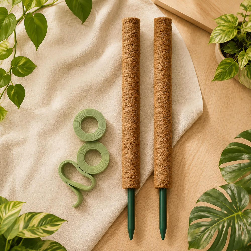 MossArc Bendable Coir Poles — included contents