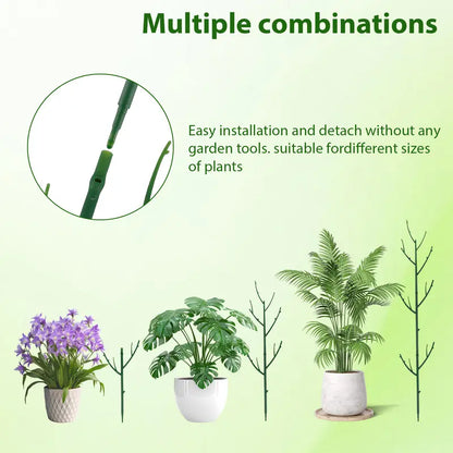 Stackable Monstera Plant Support Stakes — multiple height combinations
