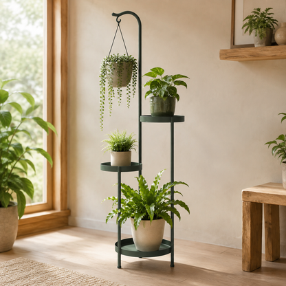 GroveTier Indoor Plant Stand — hero view