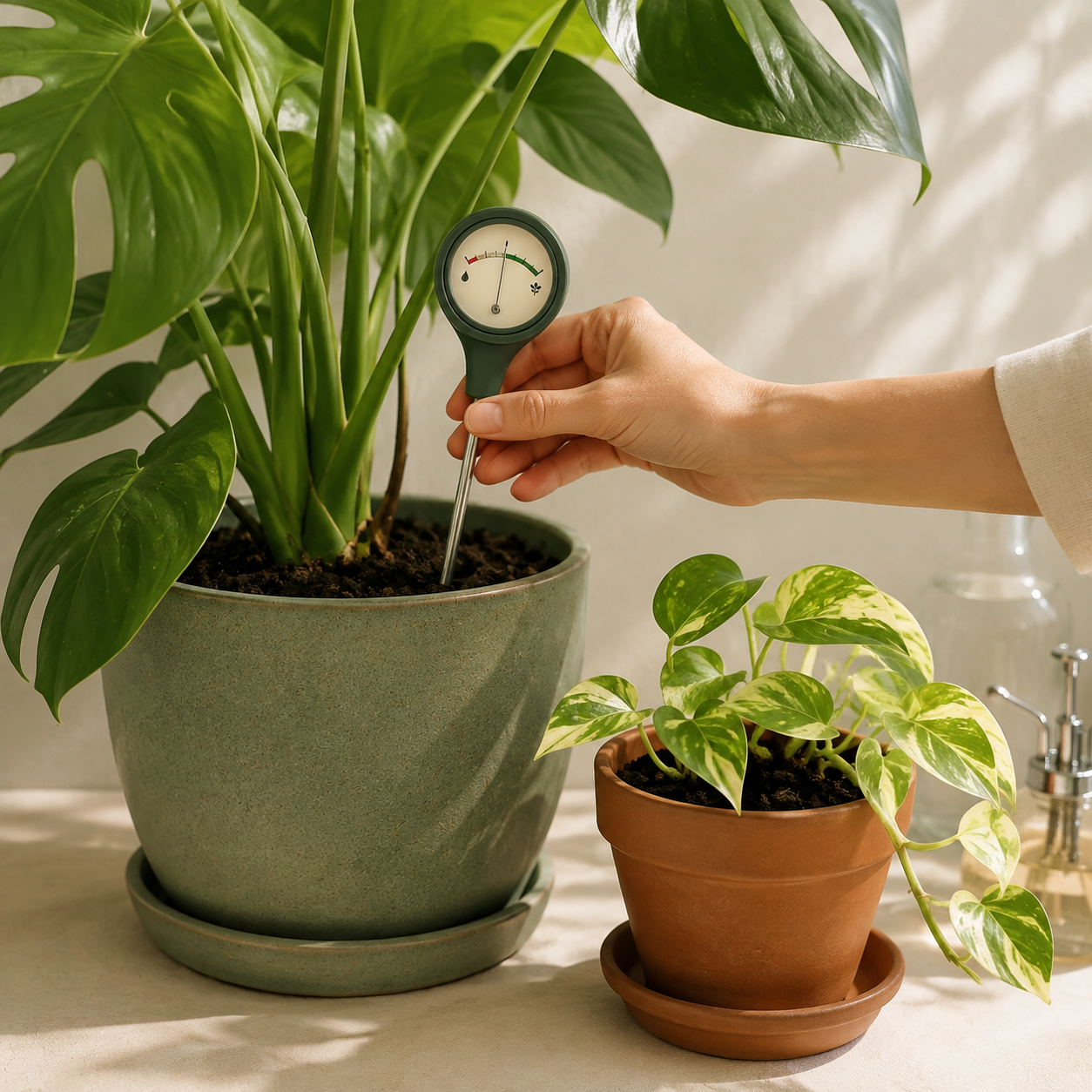 SoilSense Analog Moisture Meter — included contents