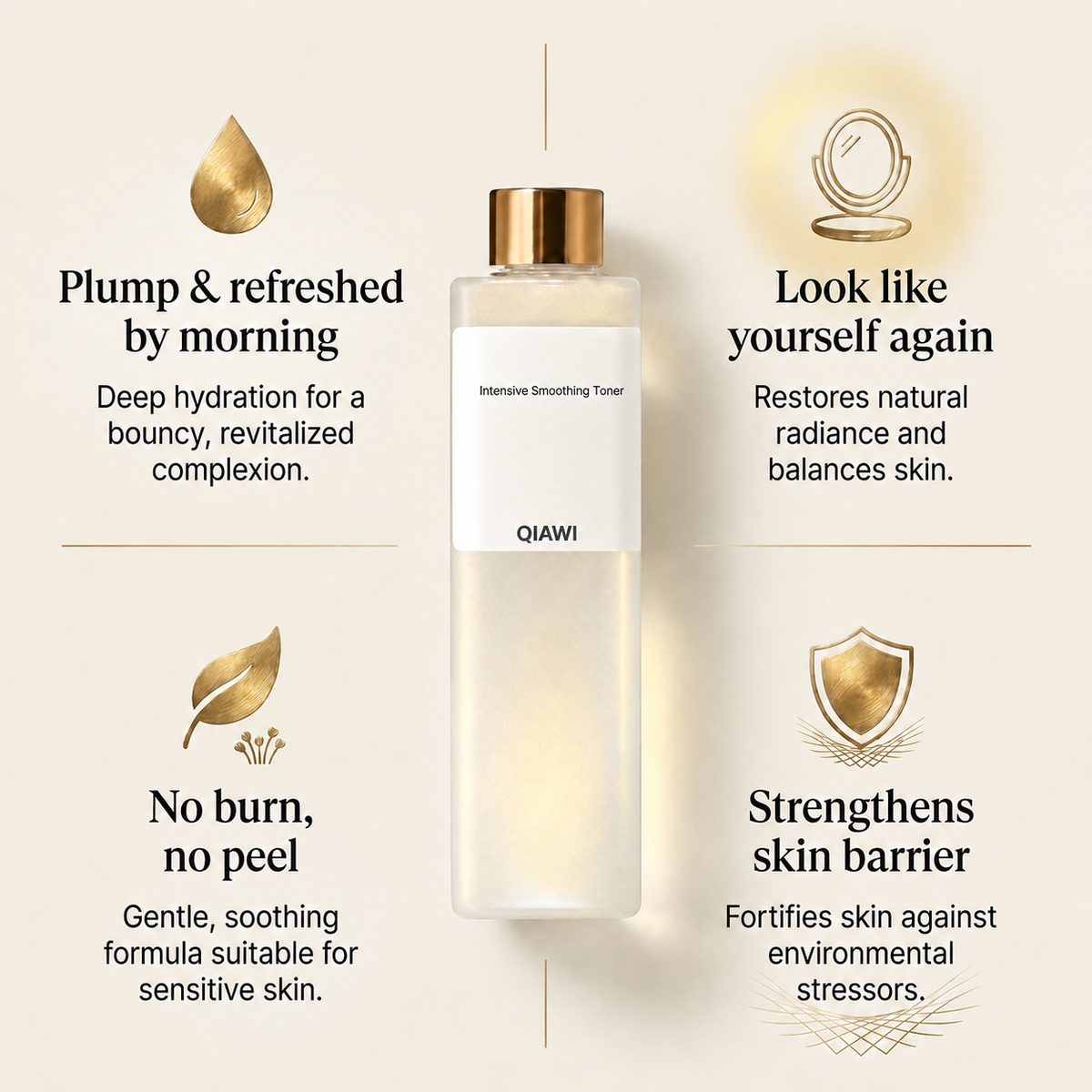 QIAWI® Silky Hydration Firming Toner — QIAWI toner daily skincare benefits